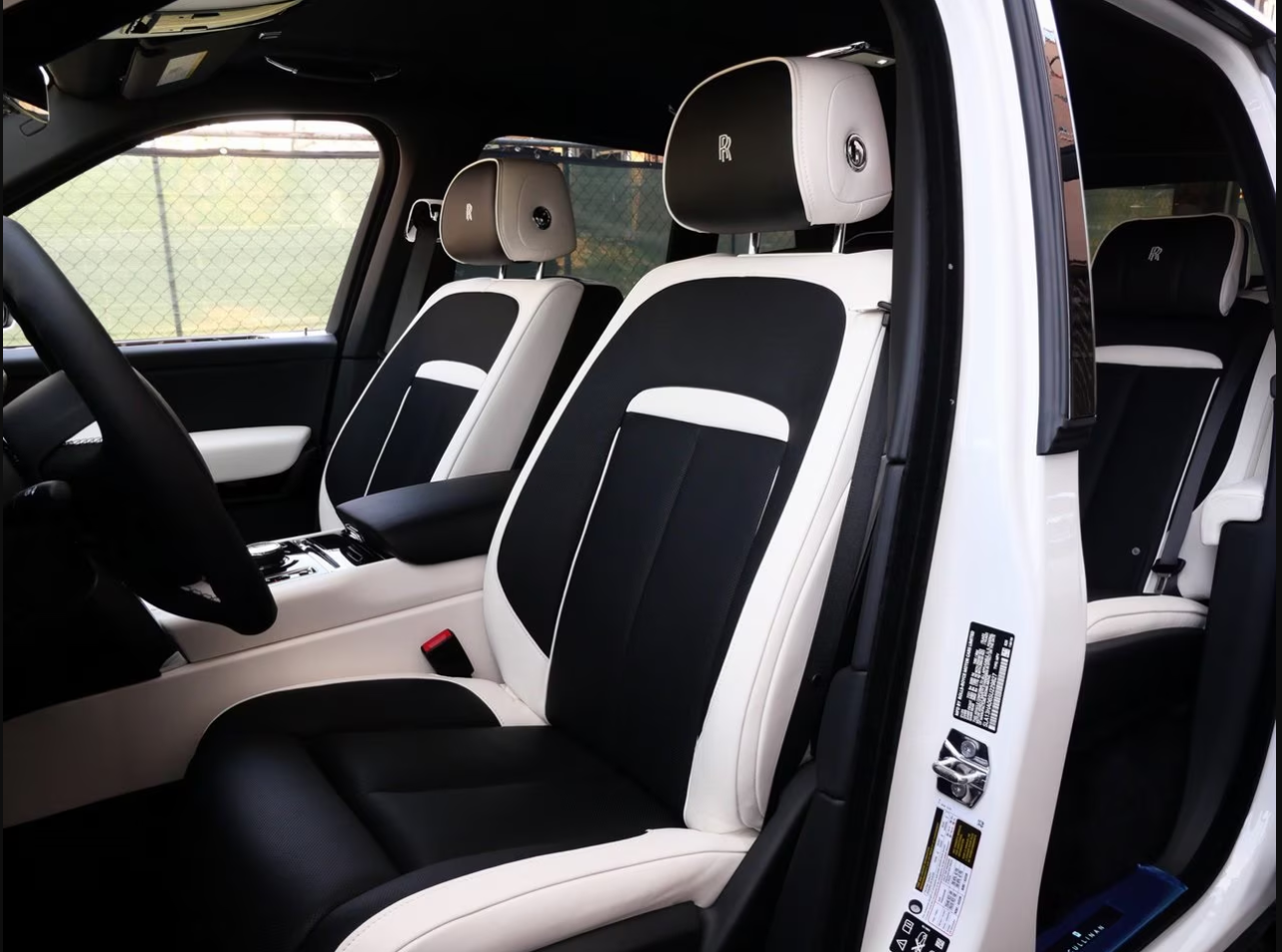 Leather restoration and conditioning service example